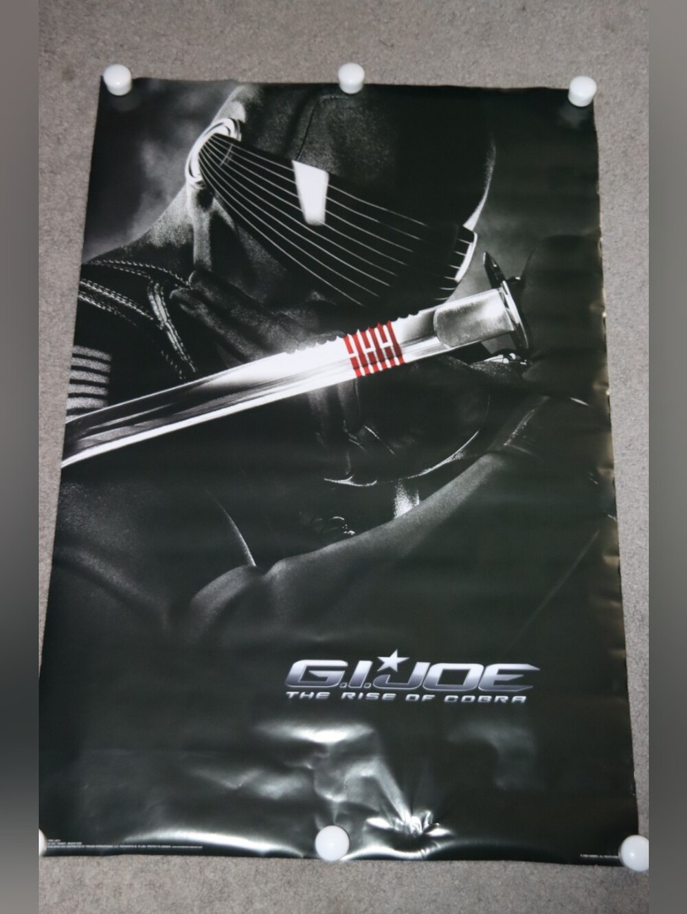 Gi Joe Rise Of Cobra Movie Poster 34"×22"
